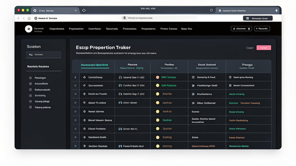 Student Semester System - Exam Prep Tracker
