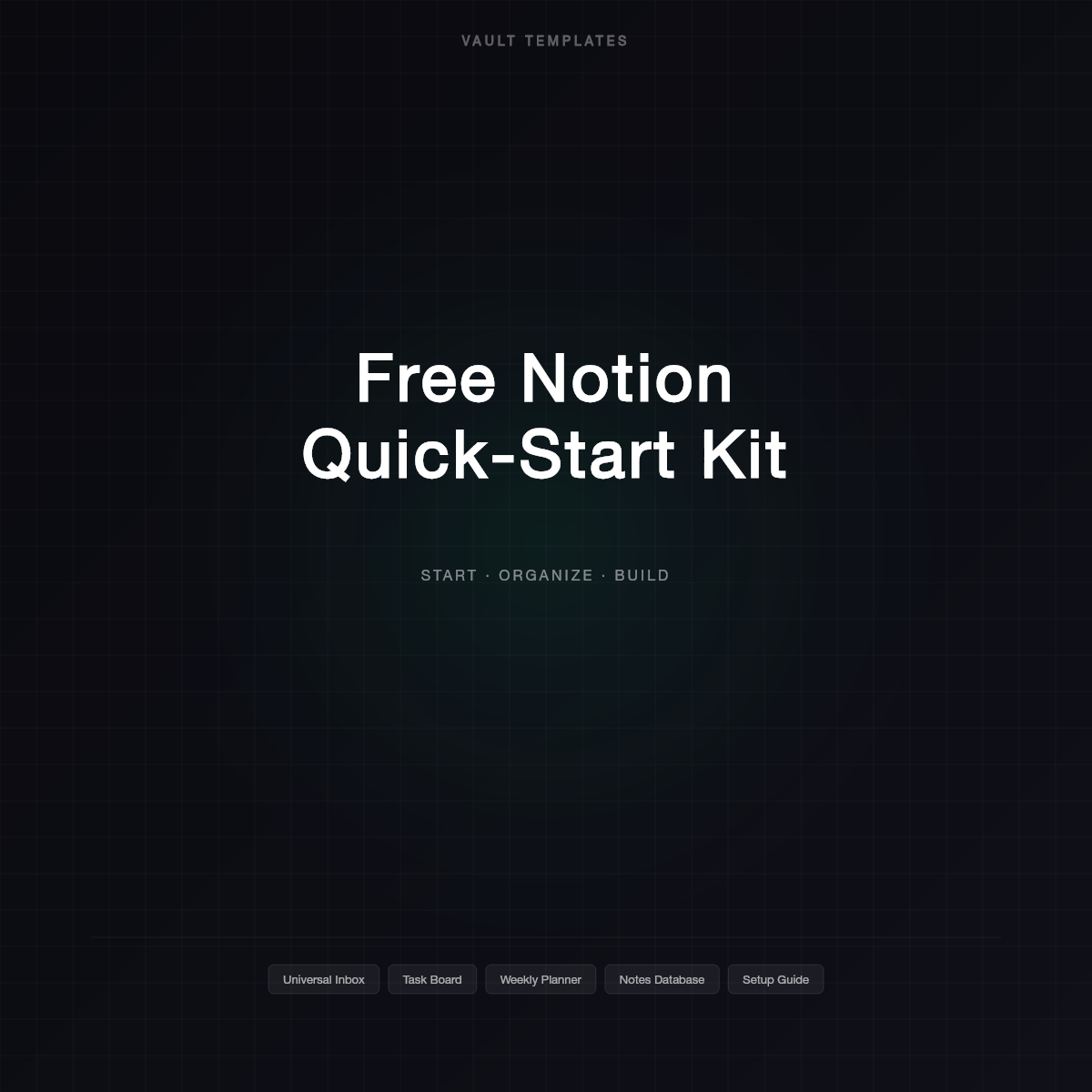 Free Notion Quick-Start Kit