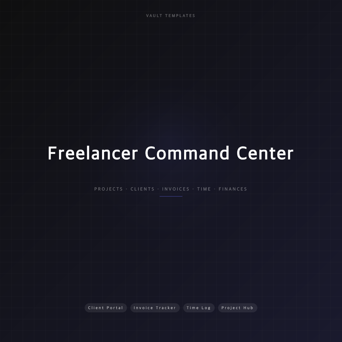 Freelancer Command Center — Notion Template