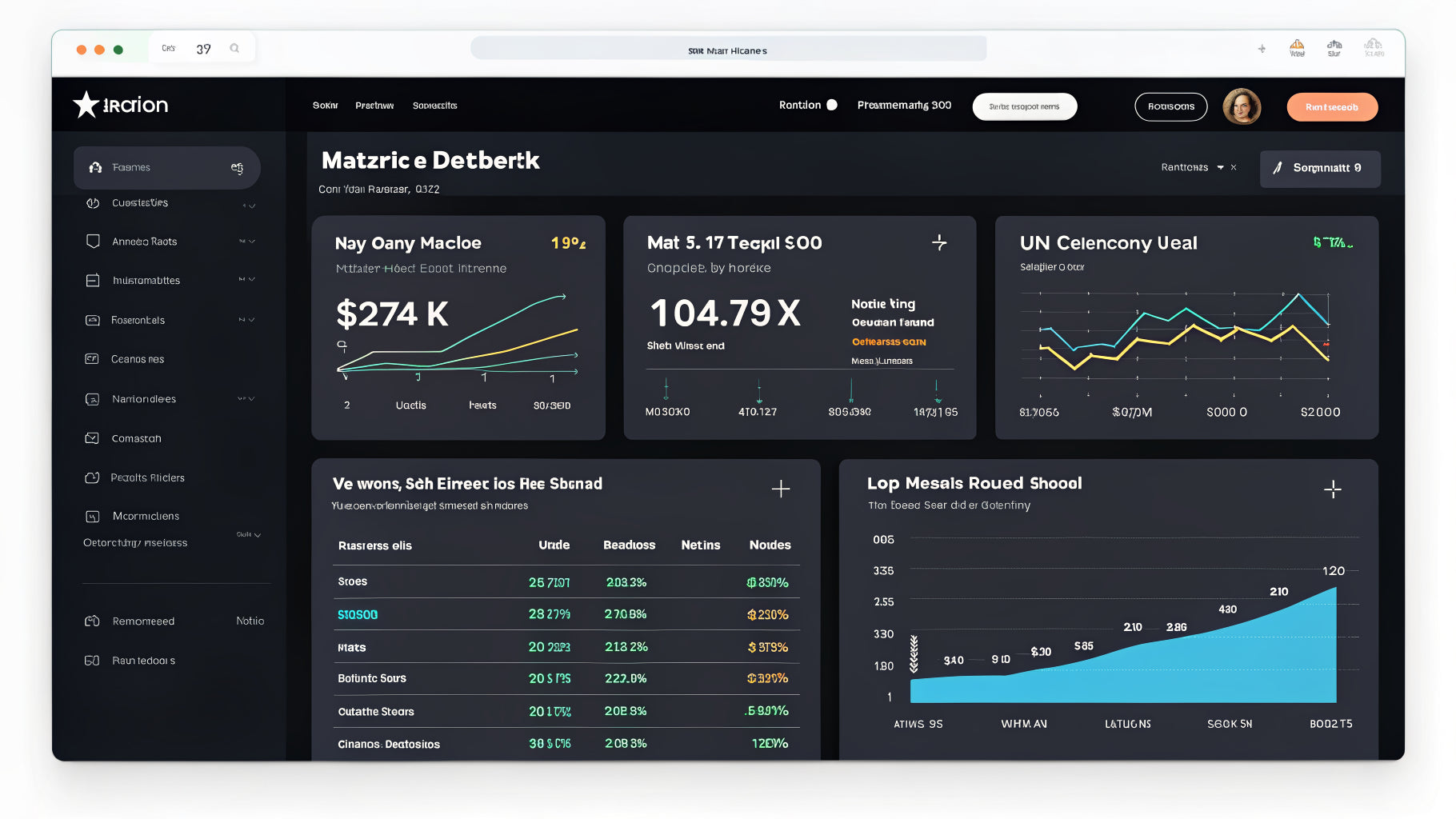 Startup Launch Pad - Metrics Dashboard