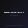 Personal Finance Dashboard — Notion Template