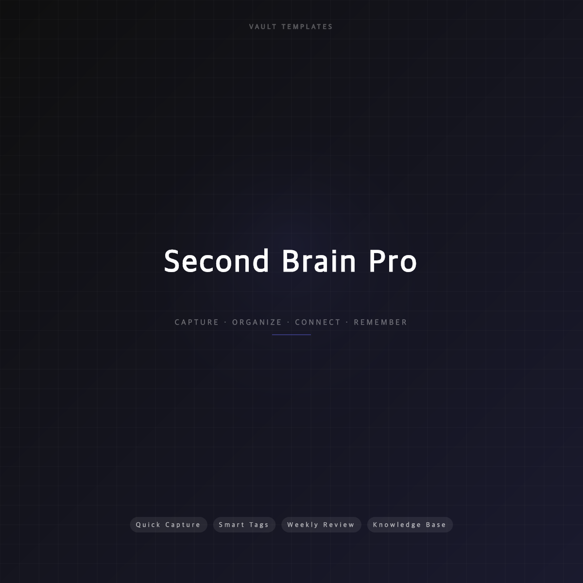 Second Brain Pro — Notion Template