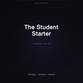 The Student Starter — 3 Template Bundle