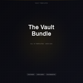 The Vault Bundle — All 10 Notion Templates